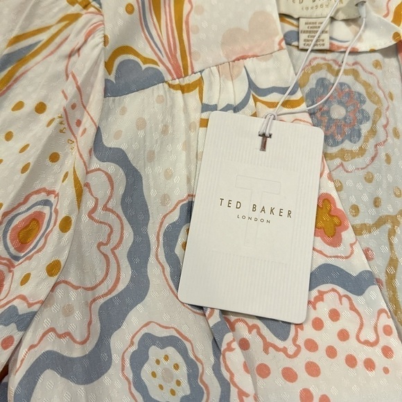 Ted Baker Thelia Exaggerated Sleeve Mini Dress - Picture 12 of 13